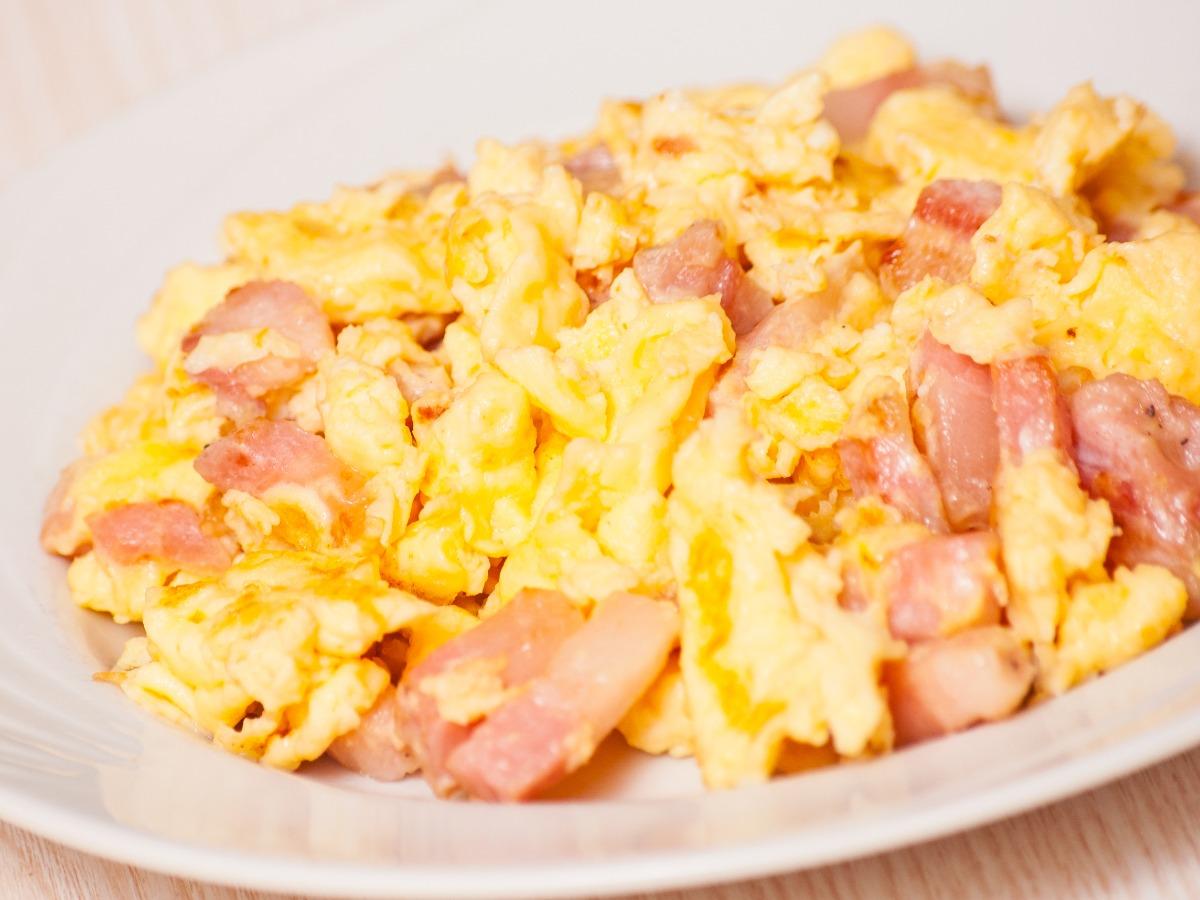 Ham and Egg Scramble Recipe and Nutrition - Eat This Much
