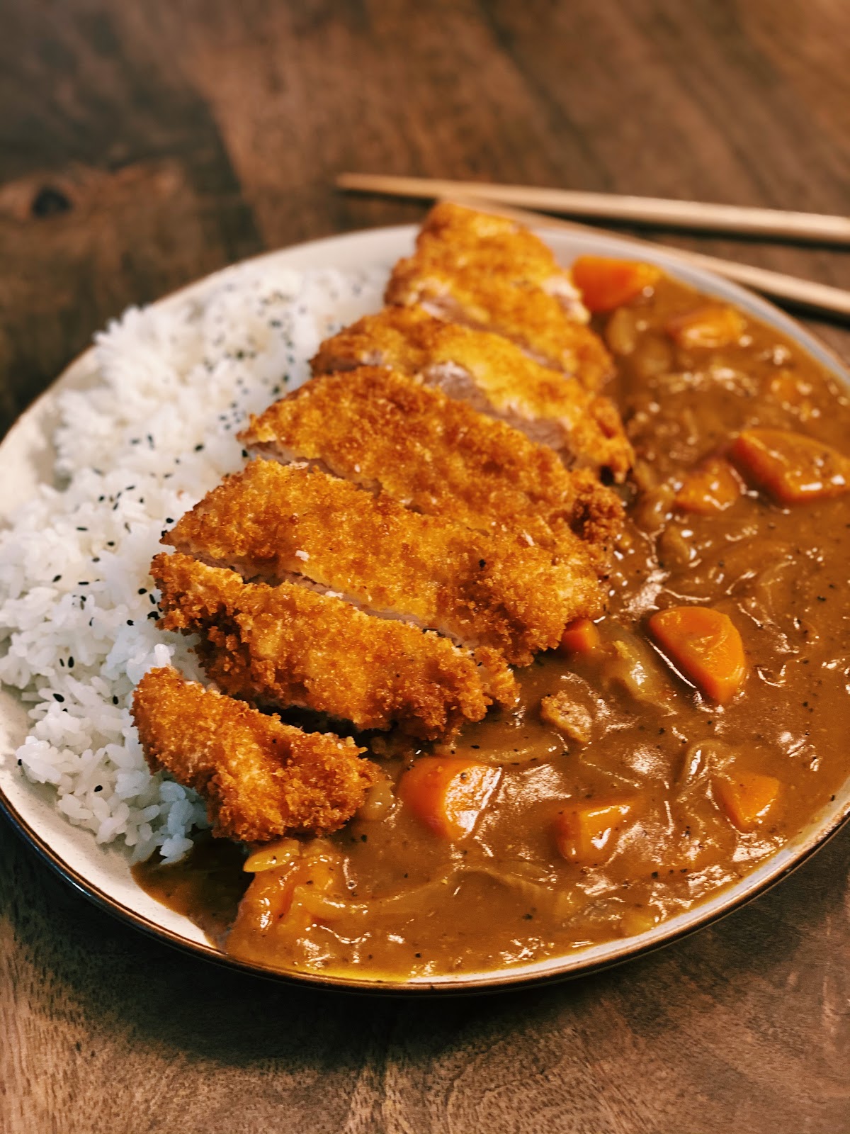 Japanese Pork Katsu Curry *Extra Crispy* - Tiffy Cooks