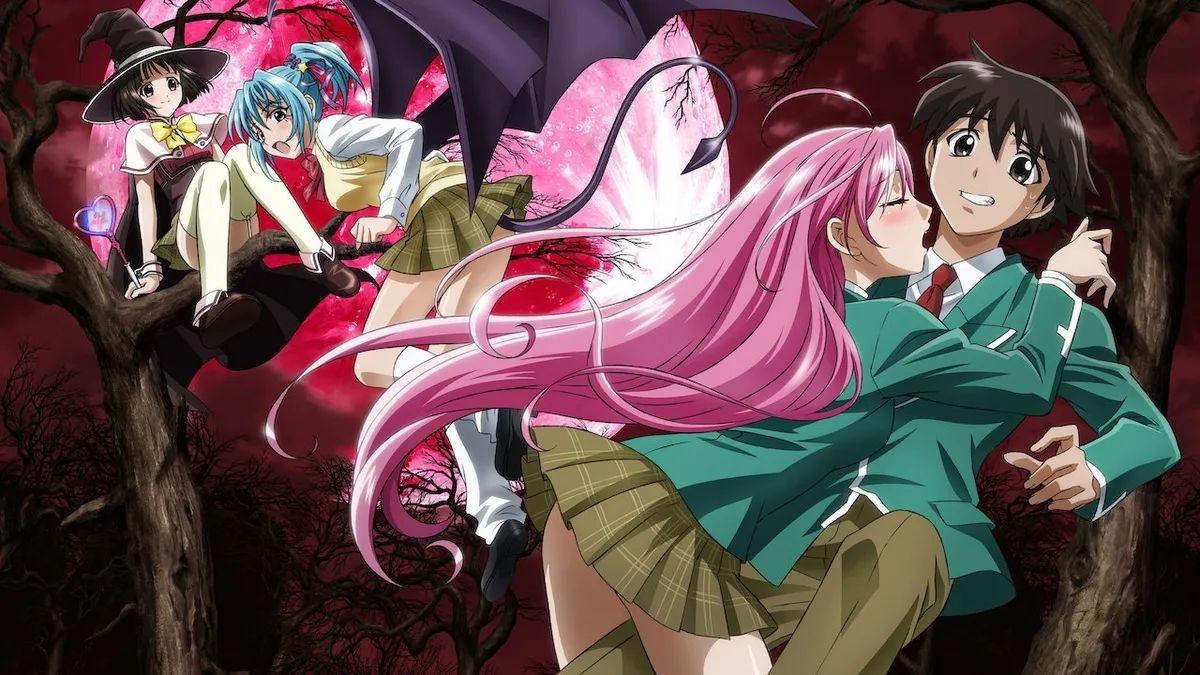 Rosario + Vampire is a vampire based harem anime