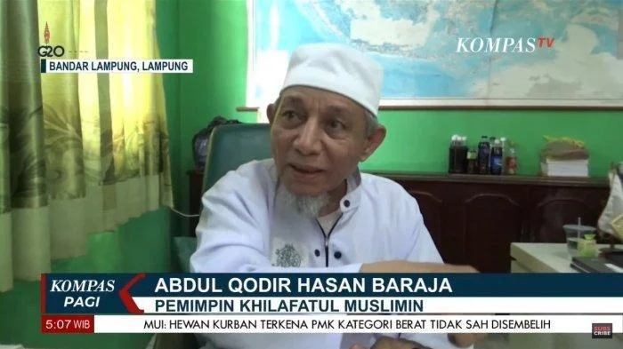 Ditangkap di Lampung, Pimpinan Khilafatul Muslimin Abdul Qadir Baraja Langsung Dibawa ke Jakarta