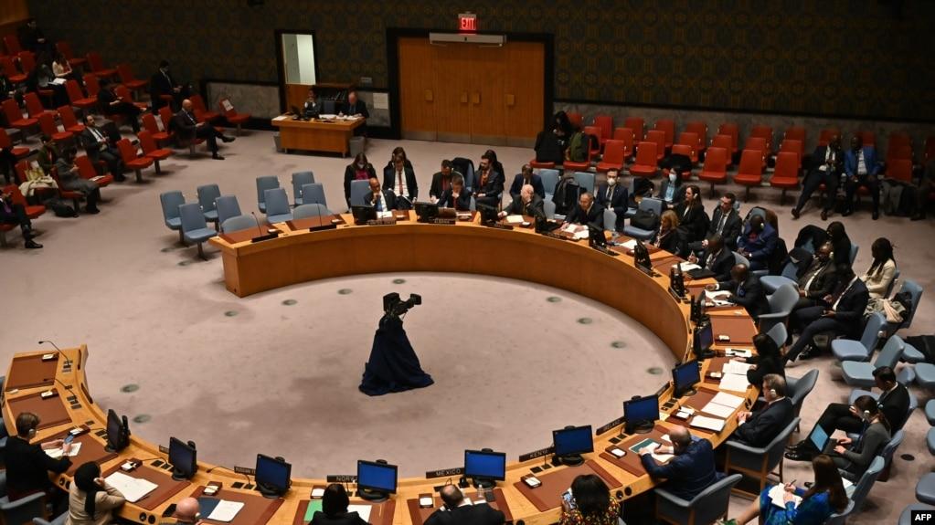 Kỳ họp của Hội đồng Bảo an LHQ hôm 22/12/2022 bỏ phiếu thông qua một nghị quyết về Myanmar.