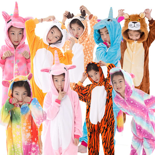 Animals Cosplay Children Pajamas