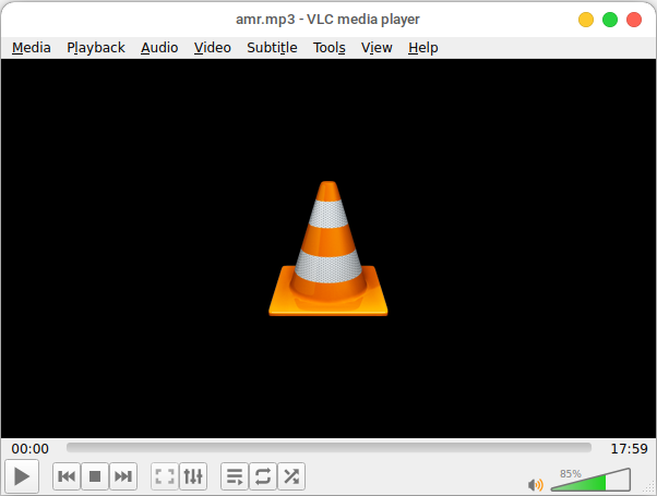 play audio on vlc
