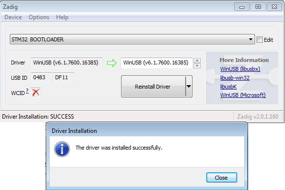 Stm32 dfu driver for macbook pro