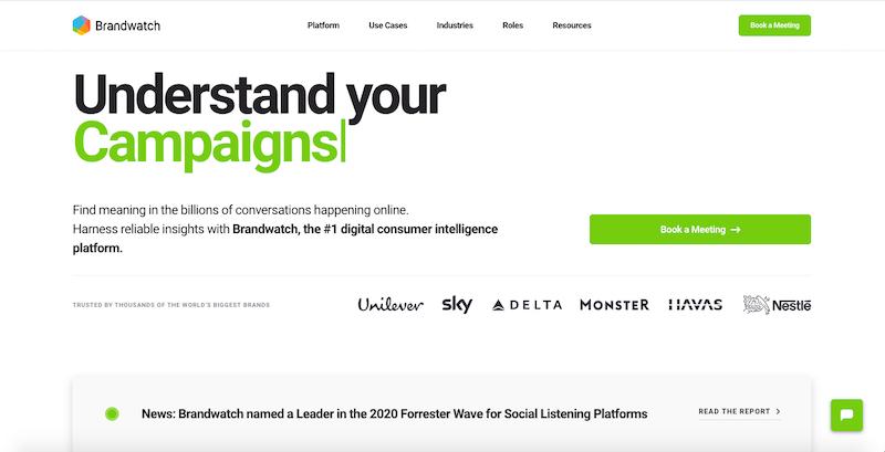 Brandwatch : plateforme digitale d'intelligence consommateur