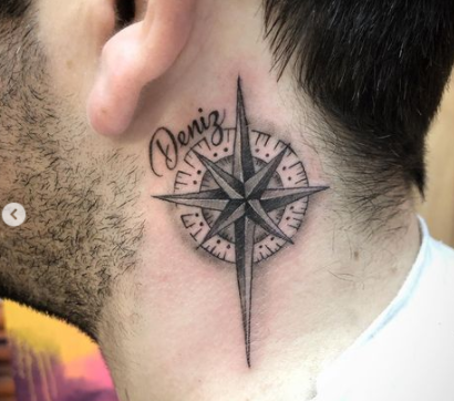 Tattoo On Neck