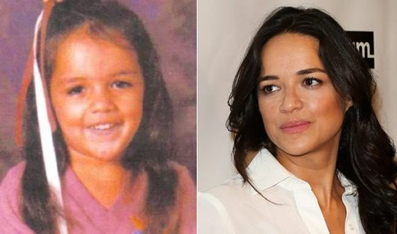 Michelle Rodriguez Childhood Pictures