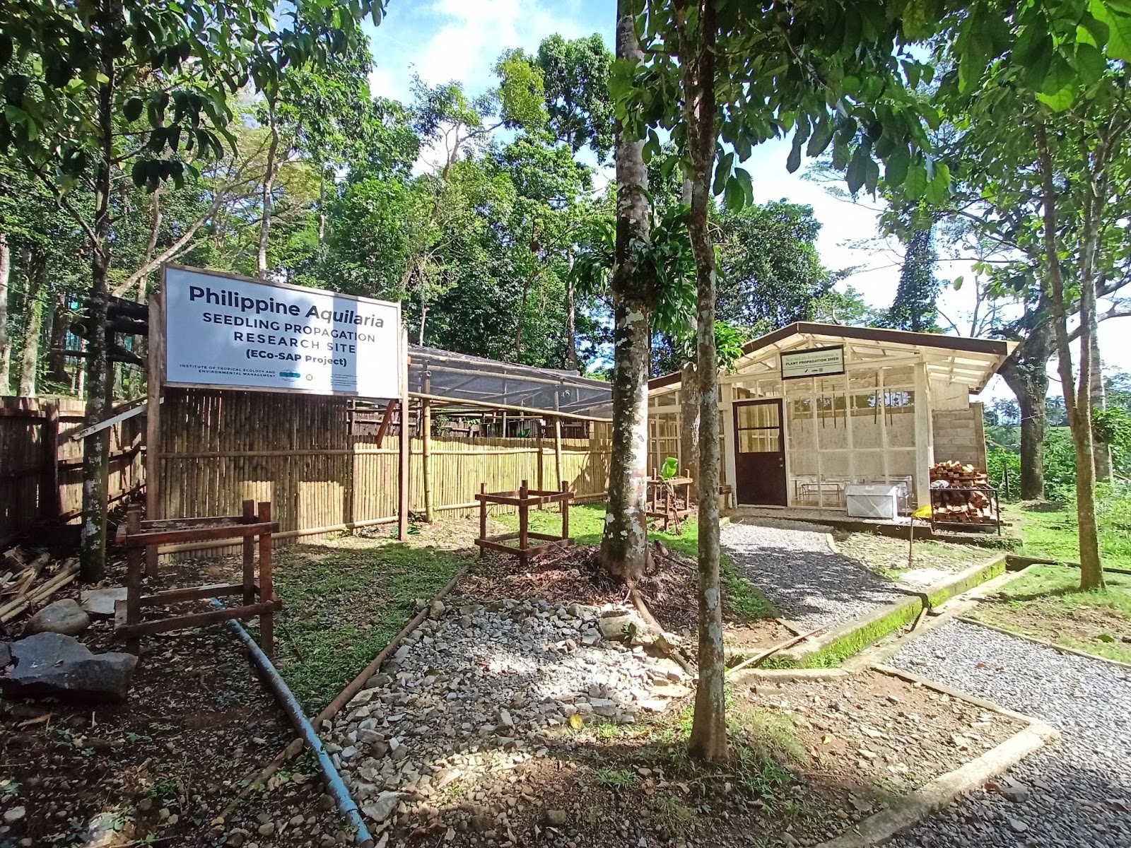 Philippine Aquilaria Seedling Propagation Research Site