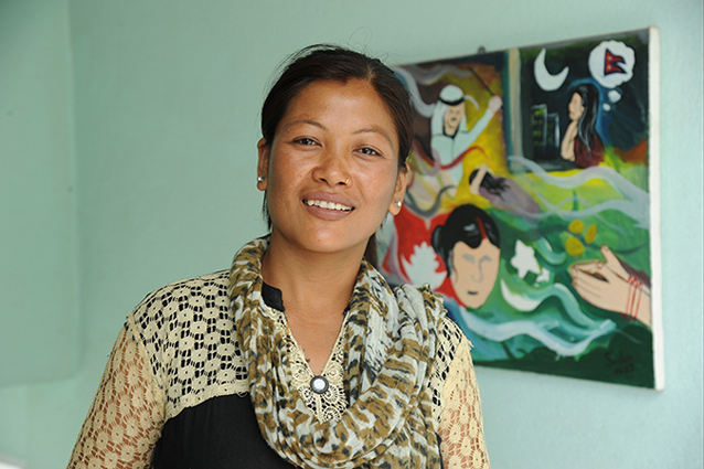 Dawa Dolma Tamang. Credit: Pradeep Shakya/UN Women