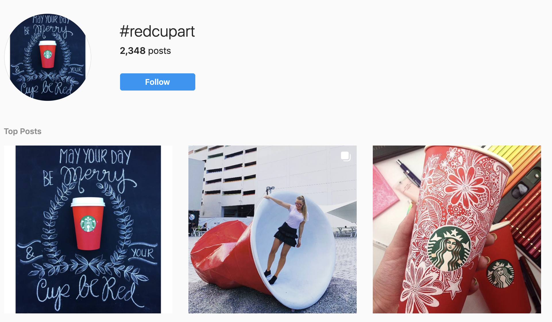 instagram hashtag example