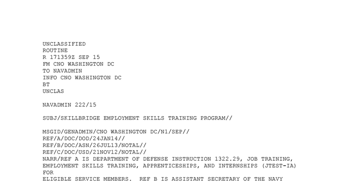 NAVADMIN 222_15 Skillbridge.pdf Google Drive