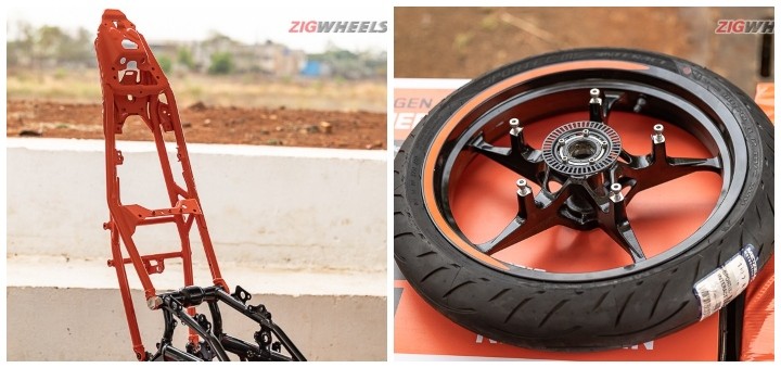 2022 KTM RC 390 Wheel And Chassis