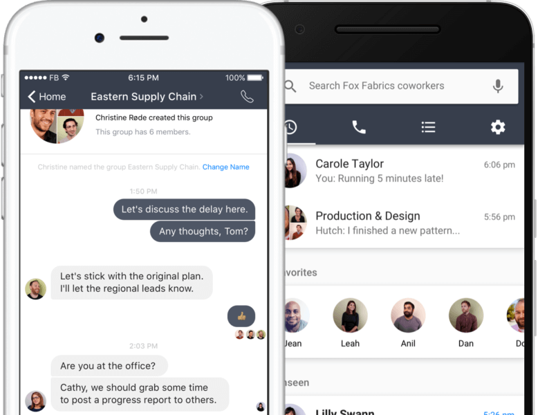 fb workplace chat email alternative platform