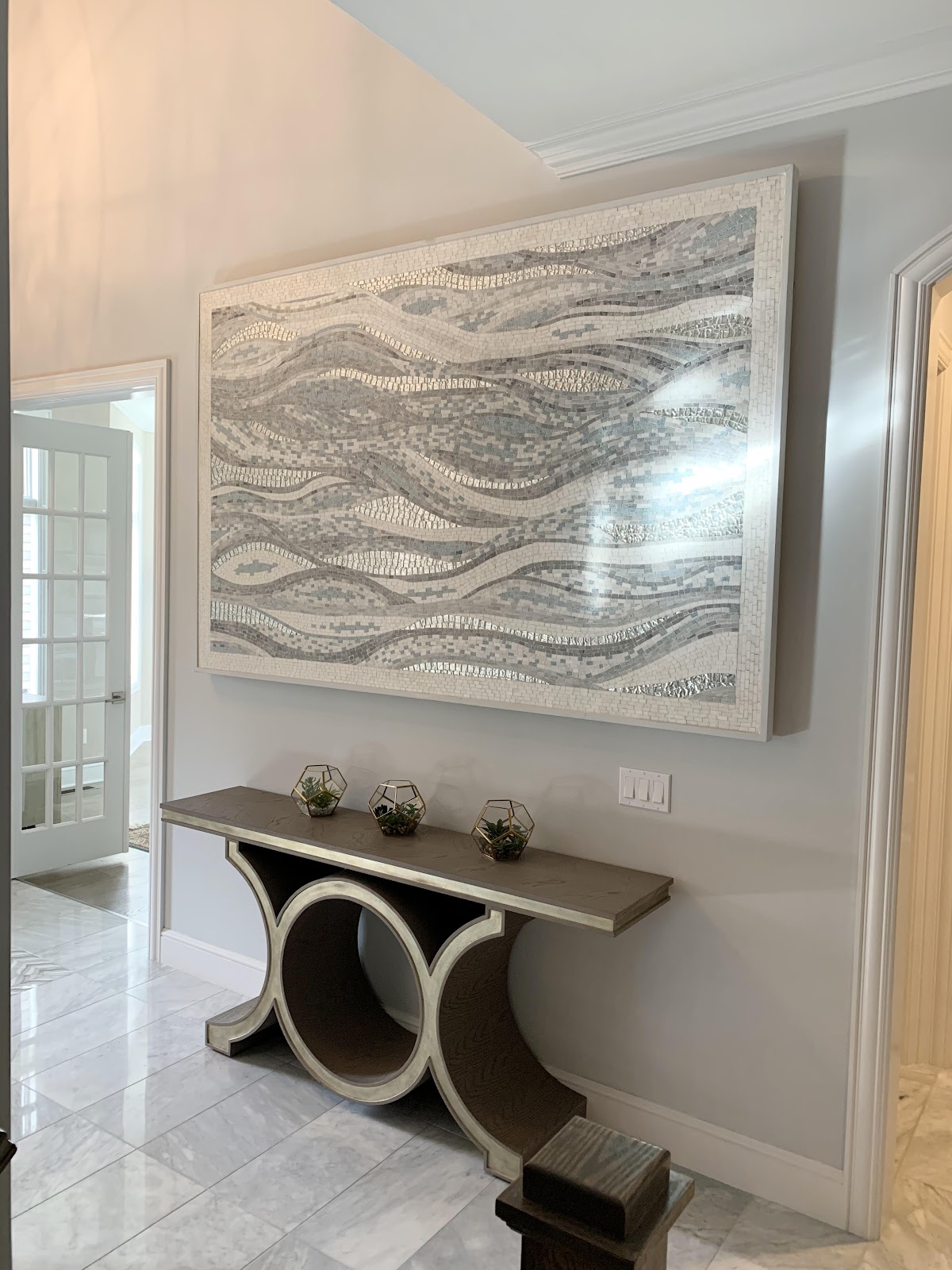 PELOPONNESE WAVES - ABSTRACT MOSAIC ART by Mozaico
