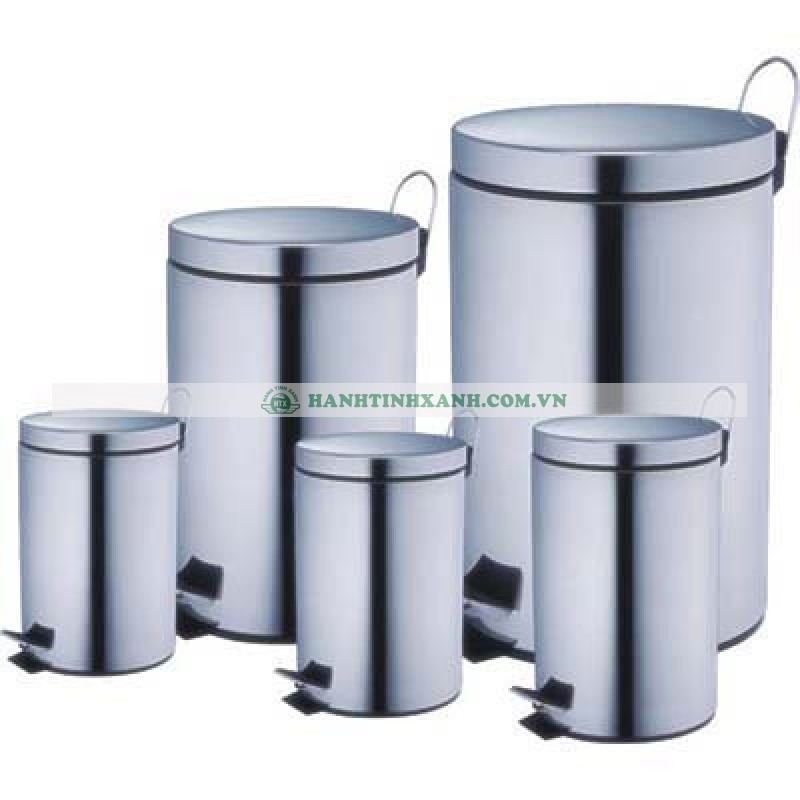 Thùng rác inox đạp chân giá rẻ