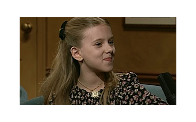 Scarlett Johansson's first role at the age of 7