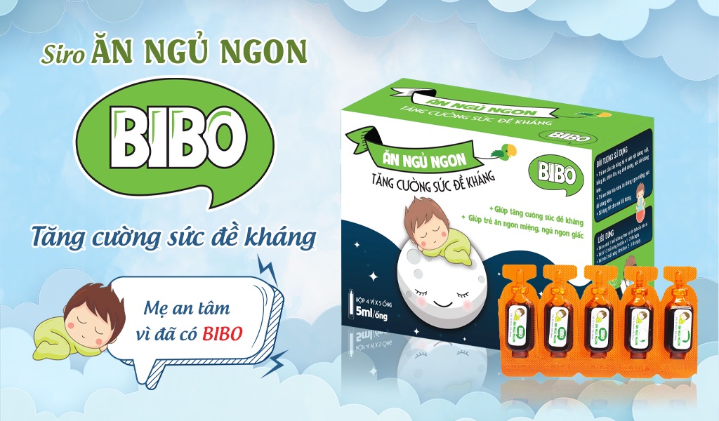 Siro cho trẻ biếng ăn BIBO được các bác sĩ khuyên dùng