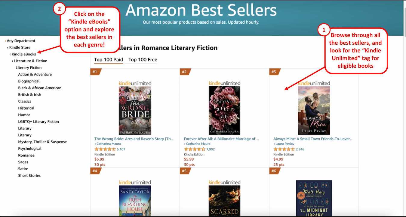 Kindle Unlimited Library
