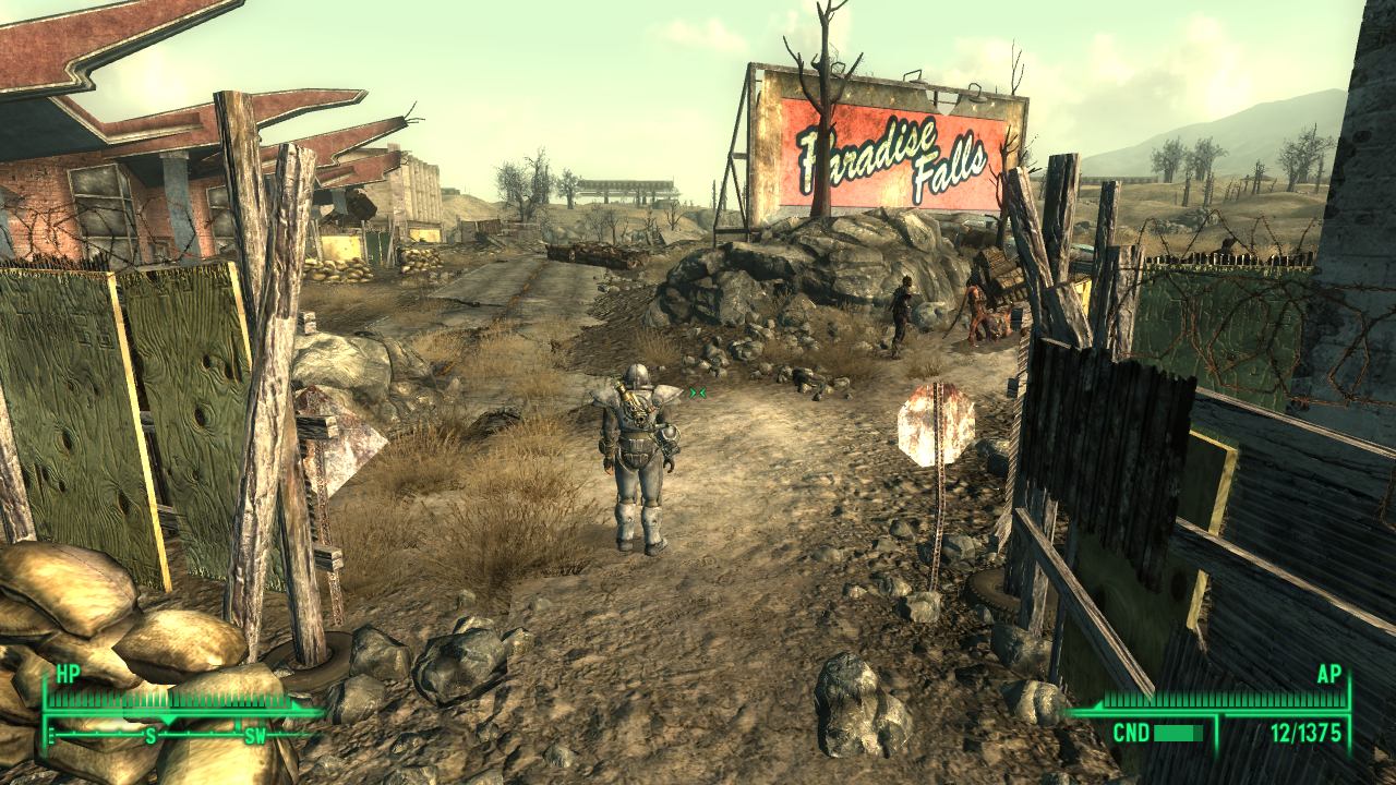 Paradise Falls main entrance | Fallout 3