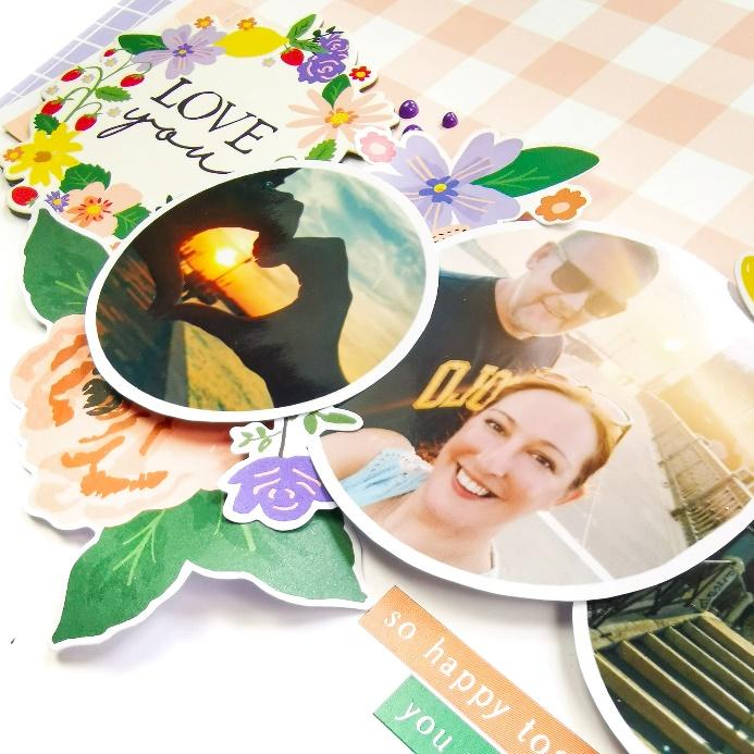 A group of round images on a table

Description automatically generated