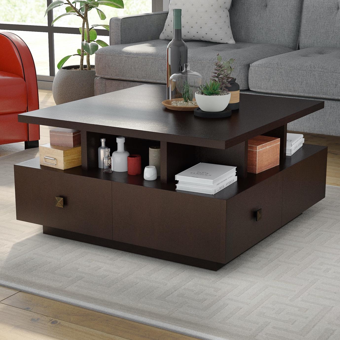 17 Stories Coffee Table with Storage & Reviews | Wayfair.co.uk