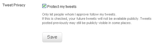 Privacidade no Twitter Privacidade no Twitter
