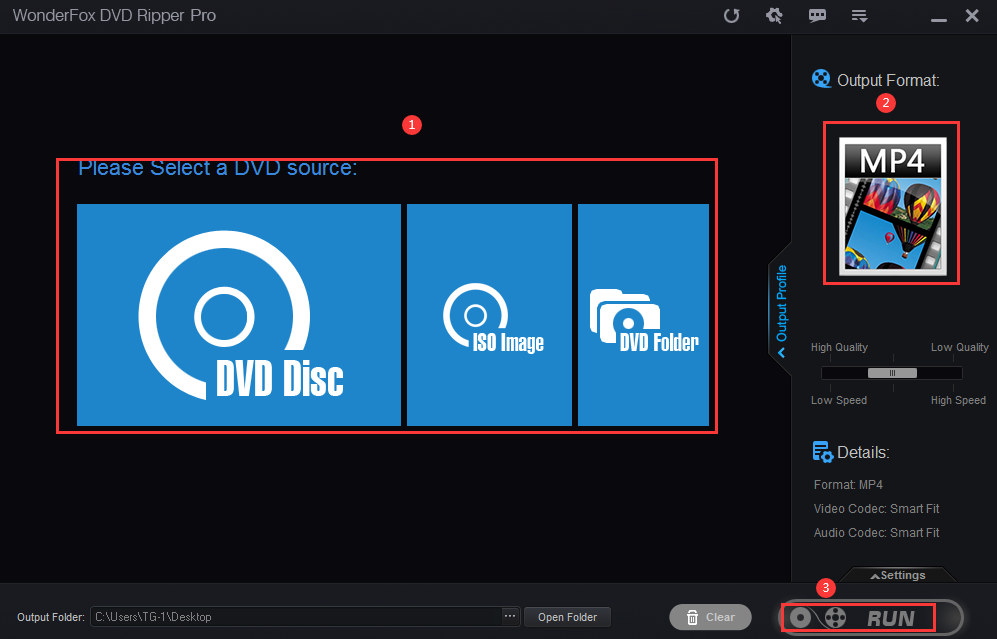 How to use WonderFox DVD Ripper Pro