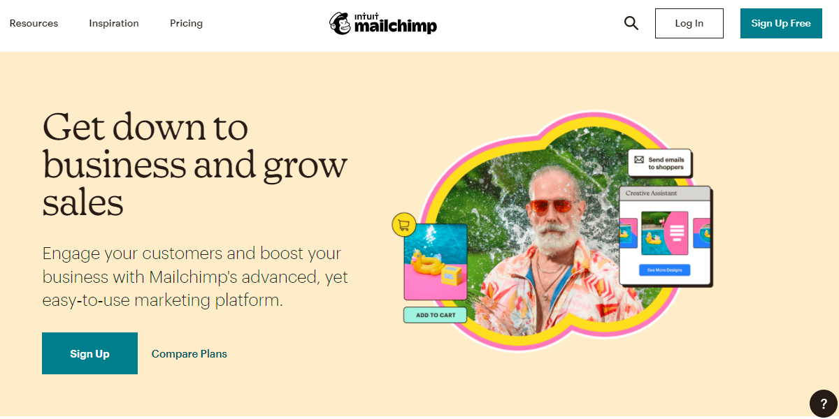 Mailchimp Digital marketing tool 