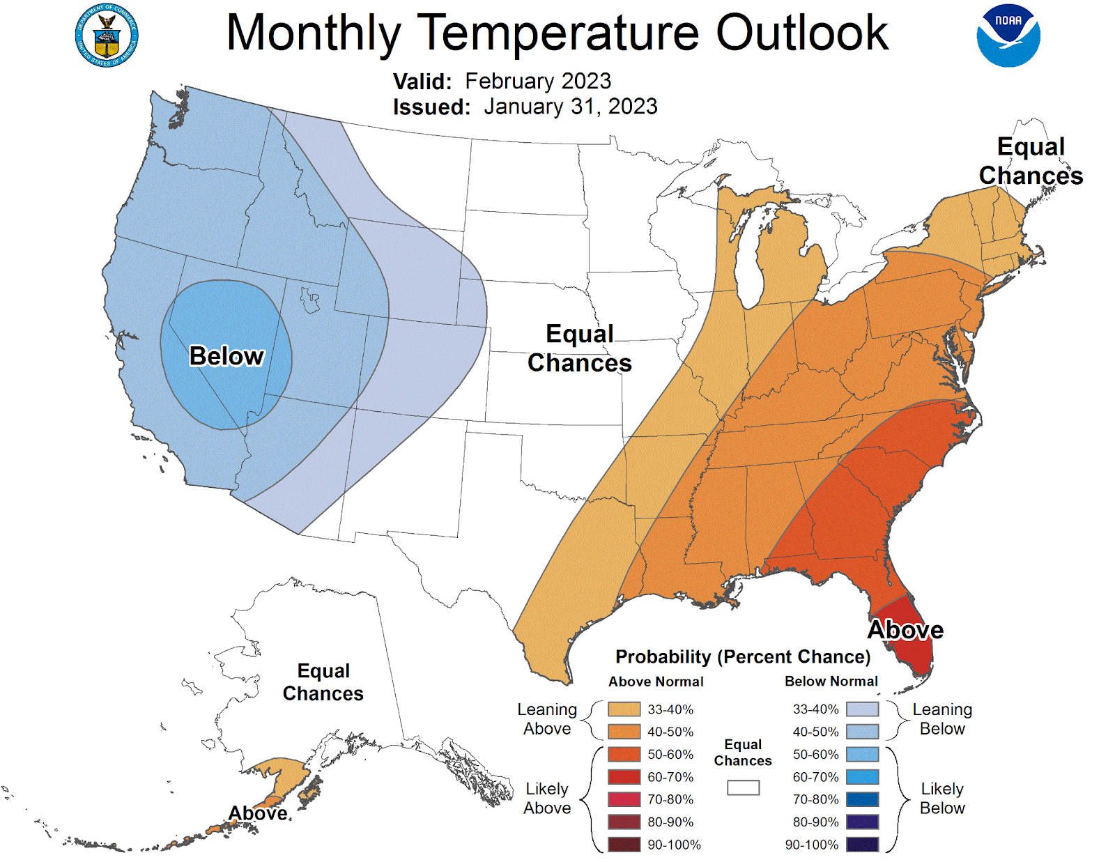 After a mild, wet January, what weather can North Carolina expect in