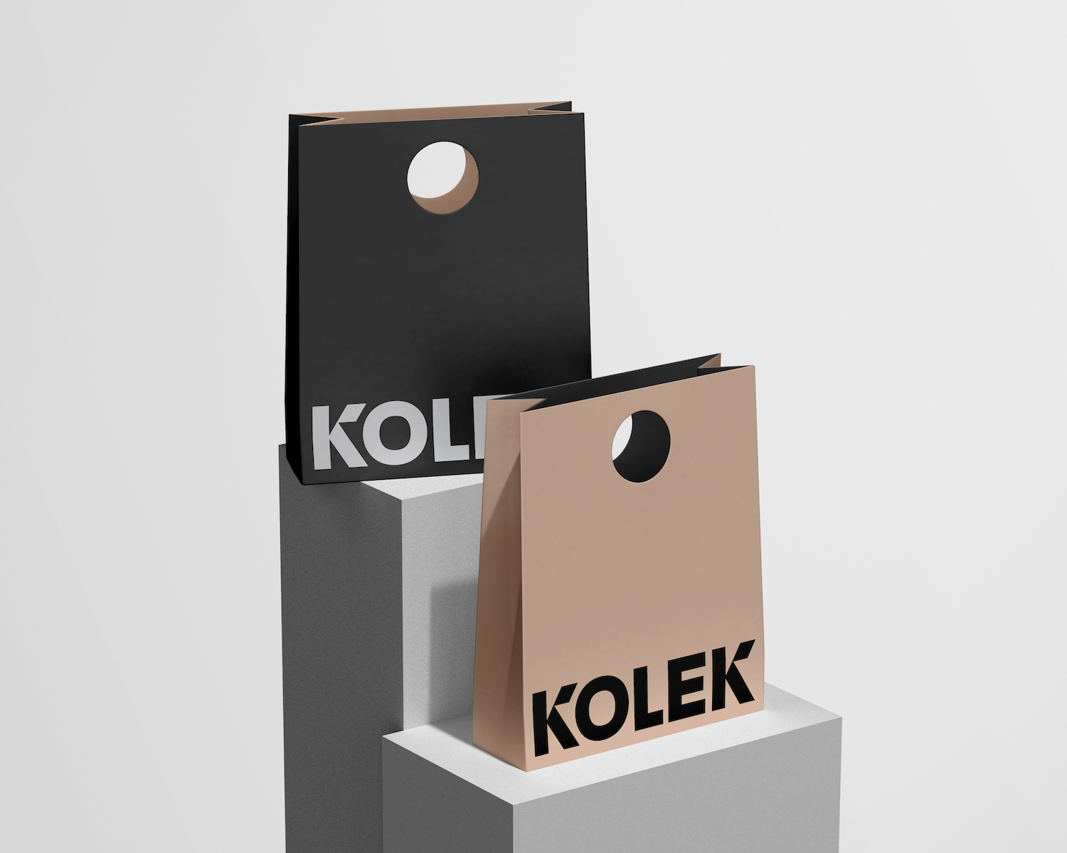 Artifact from the branding project for Kolek by Bracom Agency