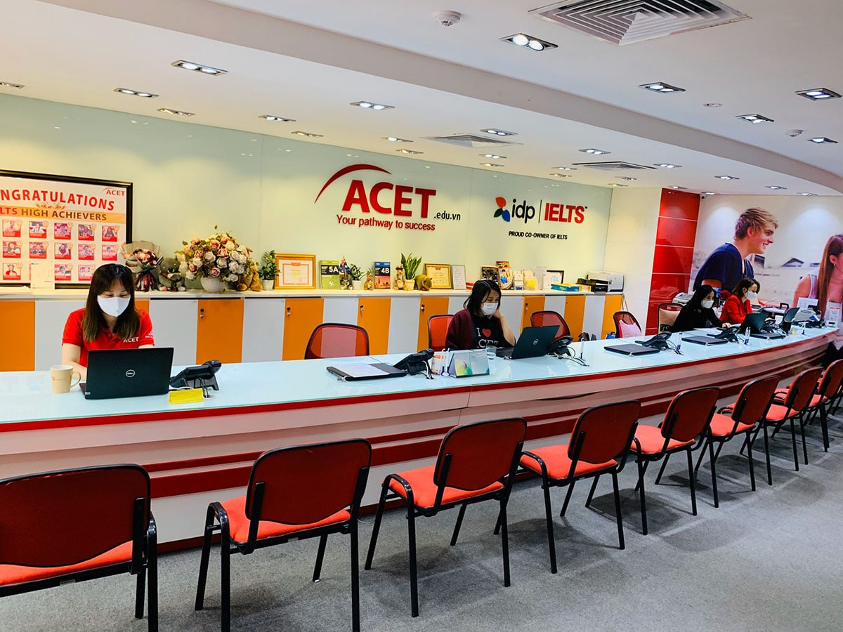 ACET có đa dạng các chương trình và khóa học Anh ngữ cũng như IELTS 