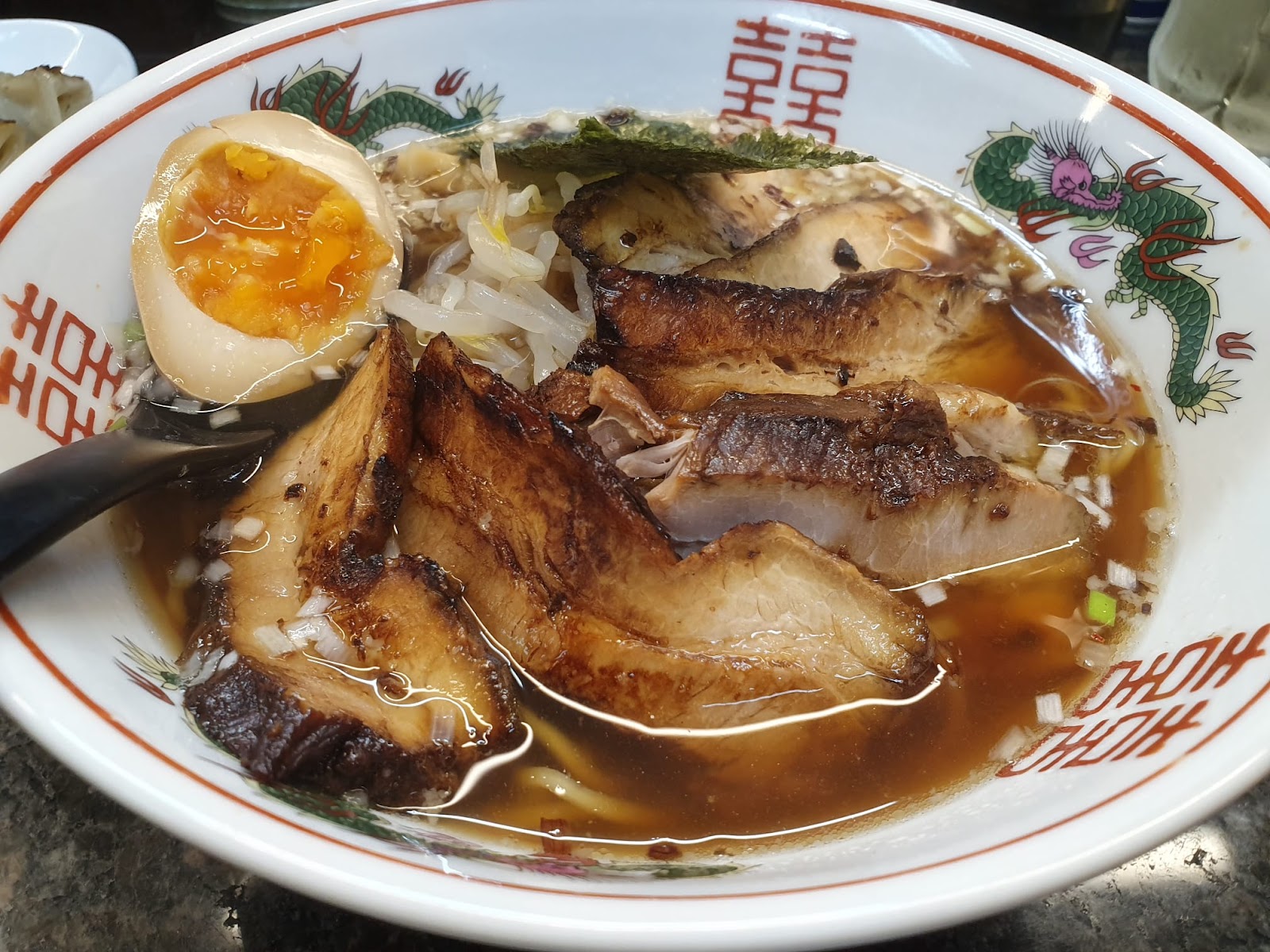 char siu shoyu ramen at Temmabashi Sasara