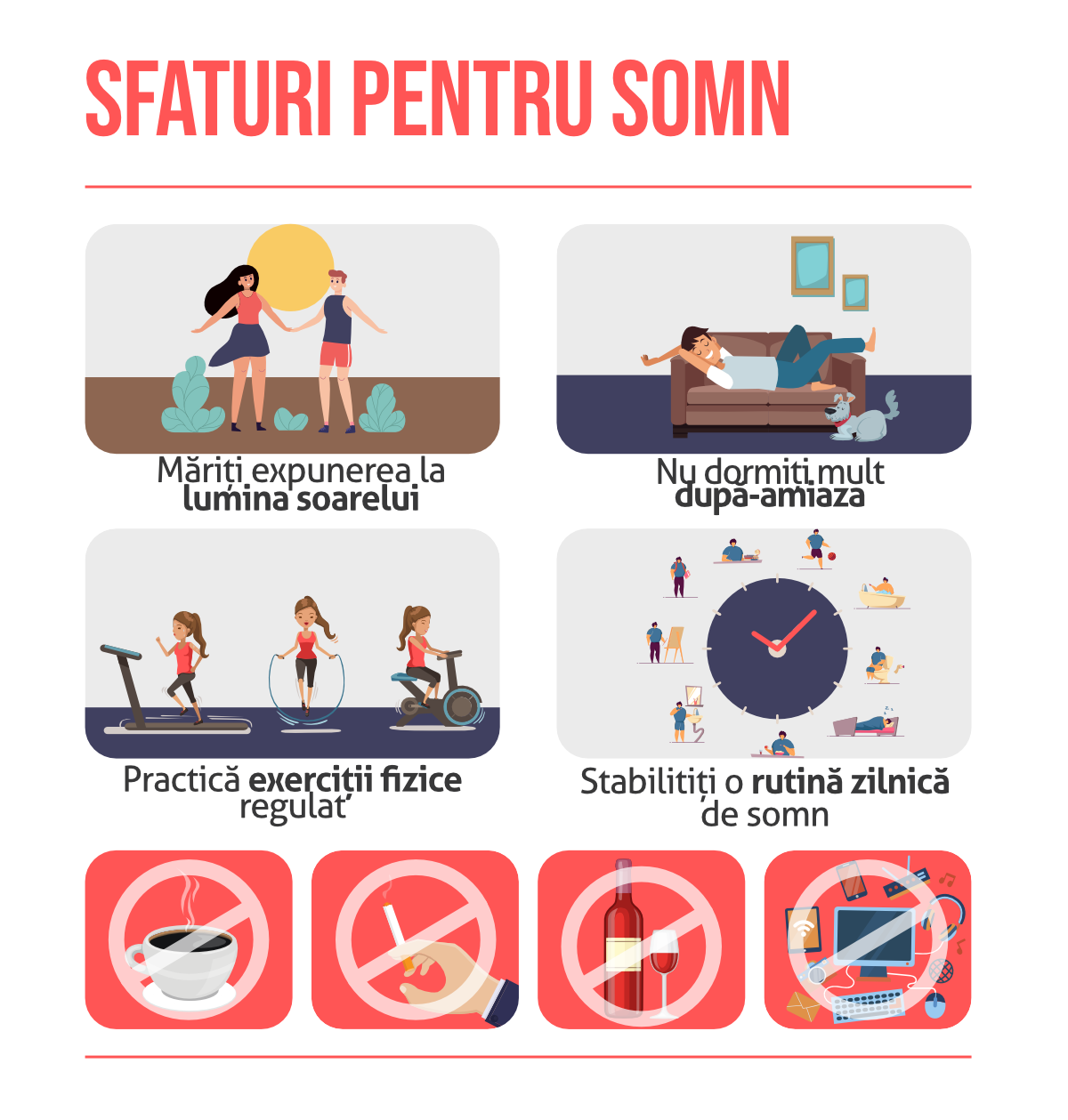 sfaturi pentru somn