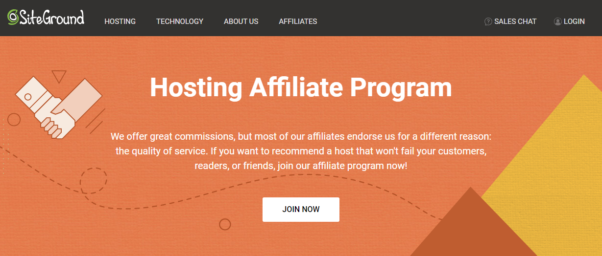 Hosting affiliate program