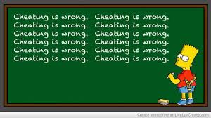 Image result for dont cheat