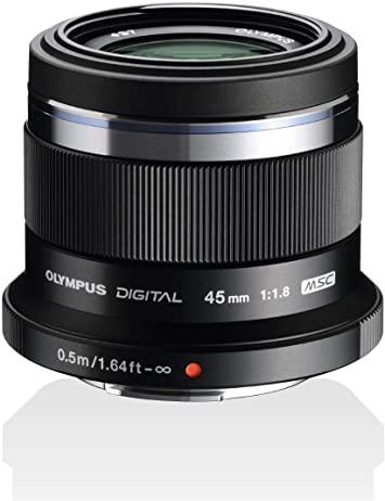 Amazon.com : Olympus M. Zuiko Digital ED 45mm f1.8 (Black) Lens for Micro 4/ 3 Cameras - International Version (No Warranty) : Camera Lenses : Camera &  Photo
