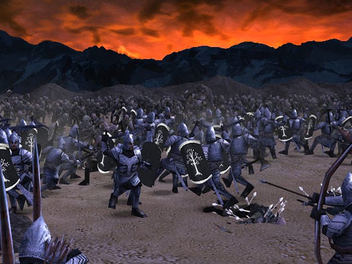 Hình ảnh trong game The Lord of the Rings: The Battle for Middle Earth (screenshot)