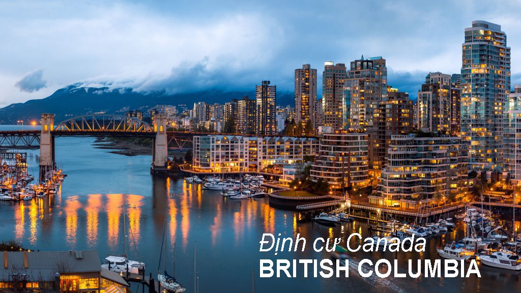 định cư Canada British Columbia