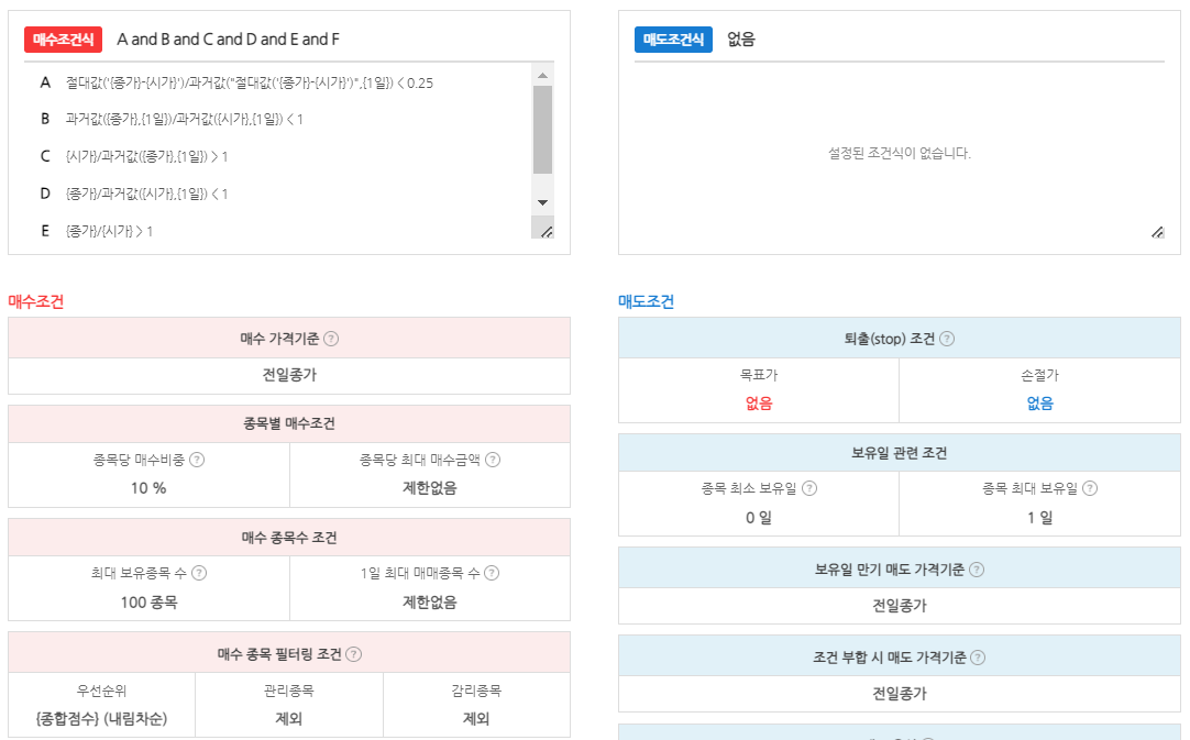 젠포트 인사이드바 inside bar 캔들 패턴 수식