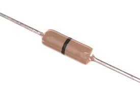 Wire wound zero-ohm resistor