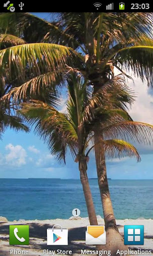 Beach Trees Live Wallpaper apk