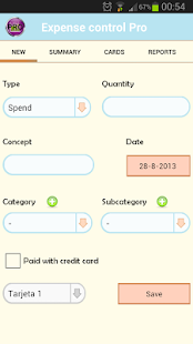 Download Expense Control Pro apk