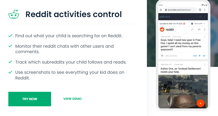 How to Block Reddit Using uMobix on Android