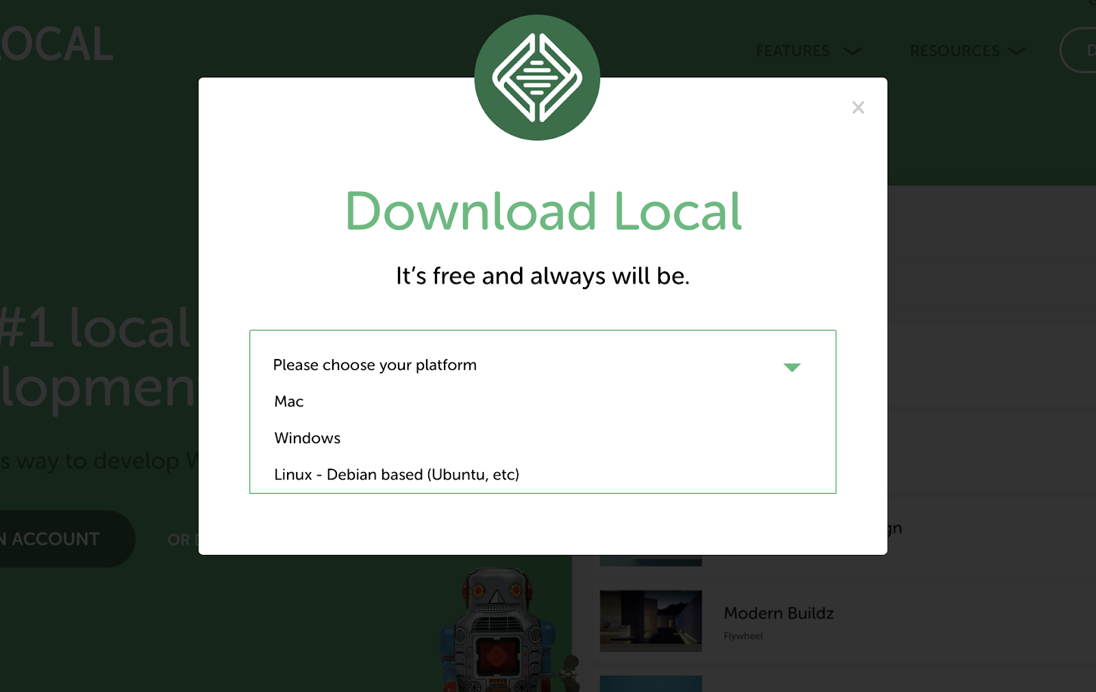 Downloading Local. 