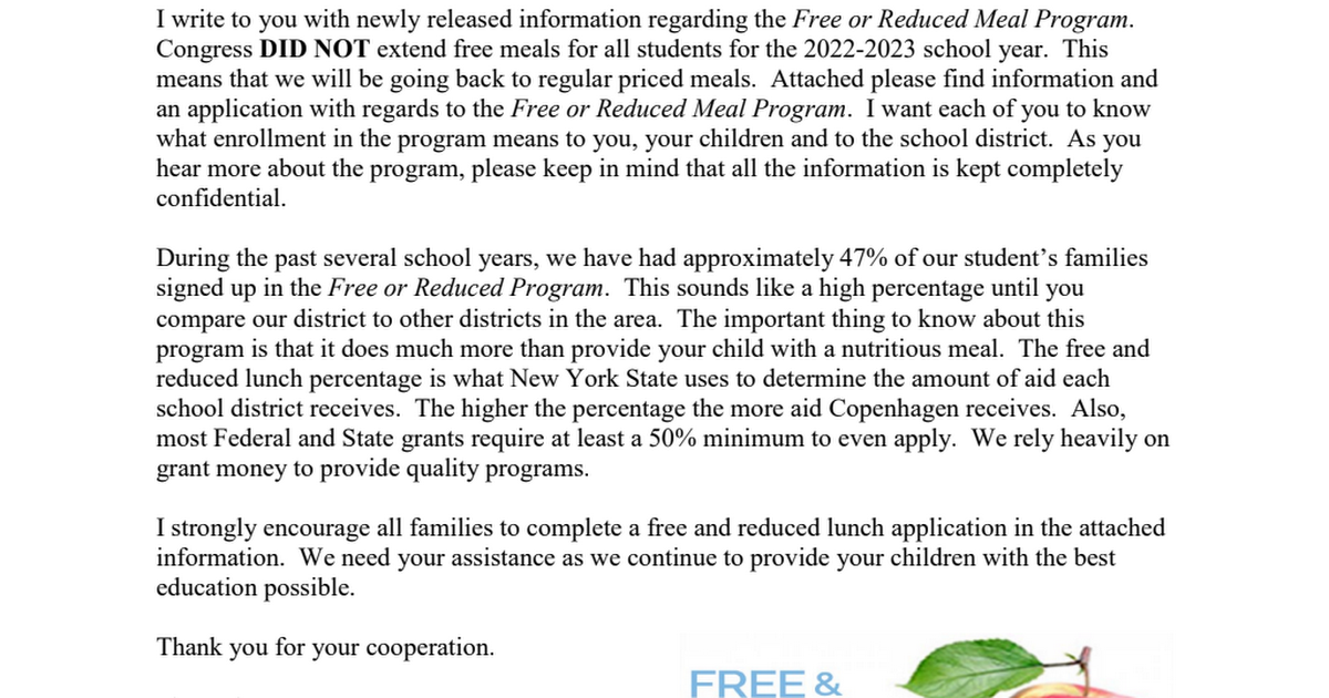 Free and reduced lunch application pdf google drive