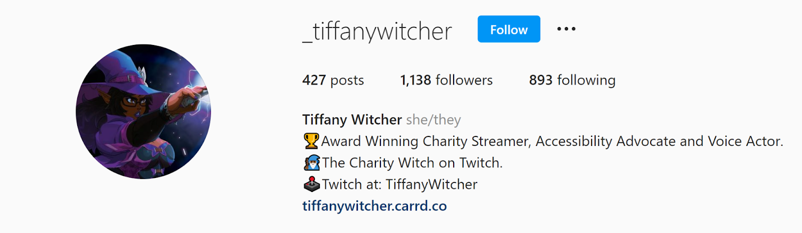 Growing on Twitch as a VTuber with Tiffany Witcher, The Charity Witch