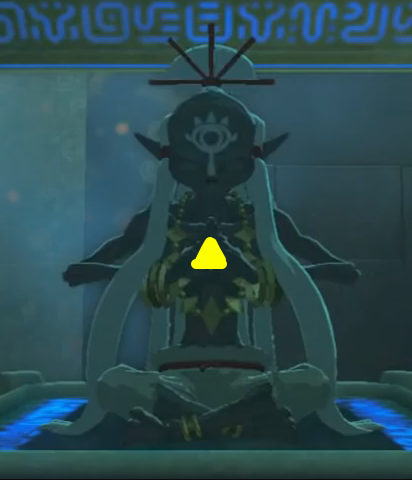 Curiosidades de The Legend of Zelda: Breath of the Wild: #003 – Monks fazem gestos formando a Triforce