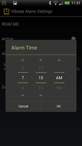 Vibrate Alarm for SmartWatch apk