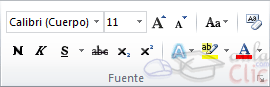 Barra formato