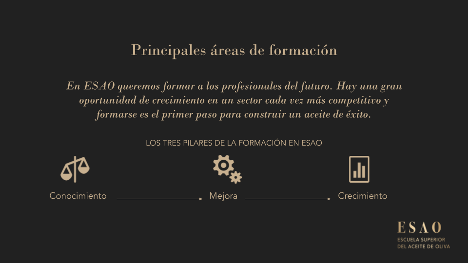 conocimiento, mejora y crecimiento ESAO